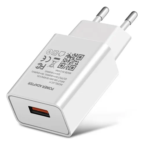 Cargador Usb-c Carga Rápida Inteligente 3a 18w Con Cert Sec