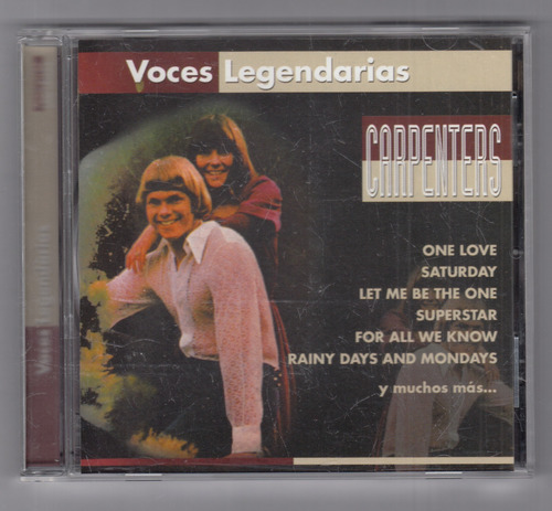 Carpenters Voces Legendarias Cd Original Usado Qqe. Mz