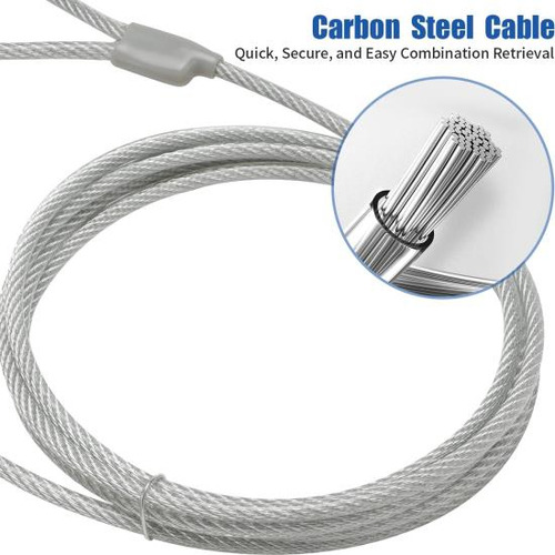 Candado De Cable Hox Para Notebook