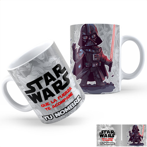 Taza Cerámica Stars Wars Bb Calidad