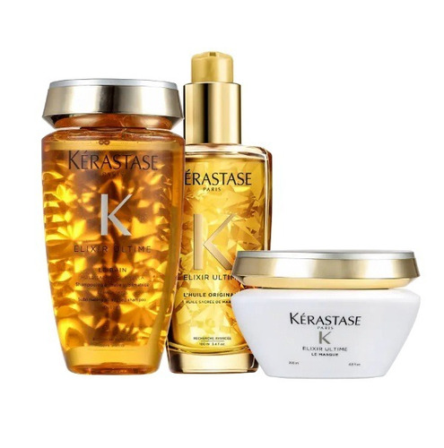 Kit Kérastase Elixir Ultime Masque Originale (3 Produtos)