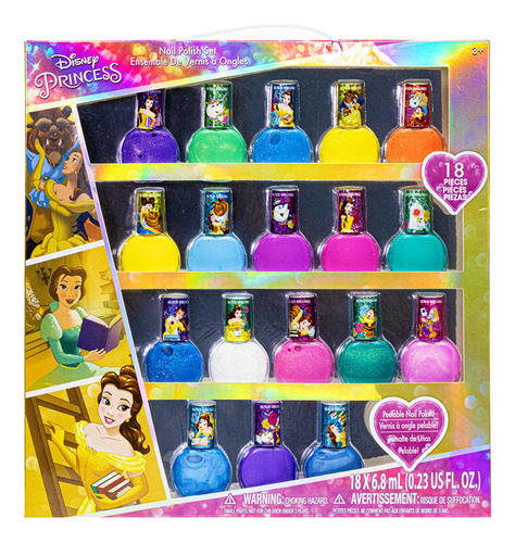 Diadema De Niñas Townley Girl Disney Princess Belle 18 Pieza