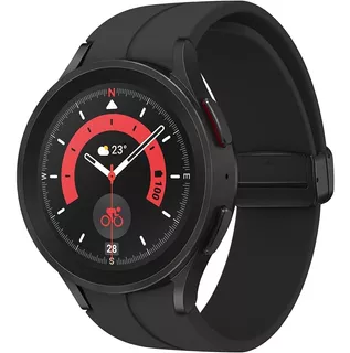 Smartwatch Samsung Galaxy Watch Gen 5 Pro 45mm Titanio Lte Color de la caja Negro Color de la correa Black Color del bisel Negro