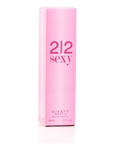 Perfume Civett Versión 22 Sexy Femenino X 50ml