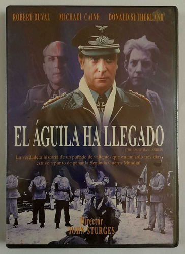 Dvd El Águila Ha Llegado Robert Duval Michael Cane