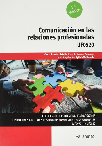 Libro Comunicación En Las Relaciones Profesionales