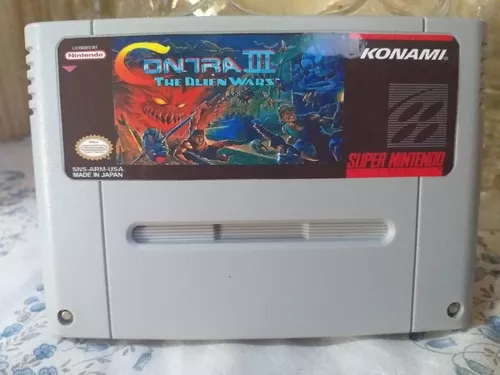 Contra 3 - Jogo Para Super Nintendo