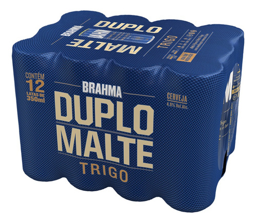 Brahma Duplo Malte Trigo 350ml - Pack C/12