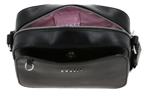 Bolso Tipo Crossbody Gorétt By Chenson Lizzie P25 Negro Lisa Níquel Negro