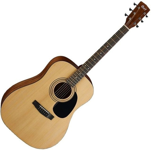 Guitarra Cort Acústica Ad810 Op Natural C/funda