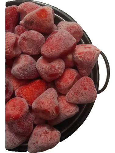 Frutilla Entera Congelada I 1kg I Frutas Congeladas Iqf