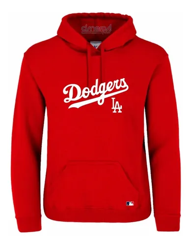 Sudadera Dodgers Los Angeles Mlb Beisbol Rojo / Blanco