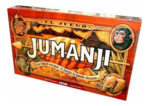 Juego De Mesa Jumanji Original De Toyco T812