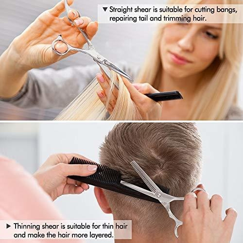 Tijeras De Corte De Pelo Profesional Set 11 Piezas Tijeras D