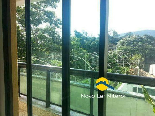 Imagem 5 de 15 de Excelente Apartamento Todo Montado Com Lazer Próximo A Praia De Charitas - 107