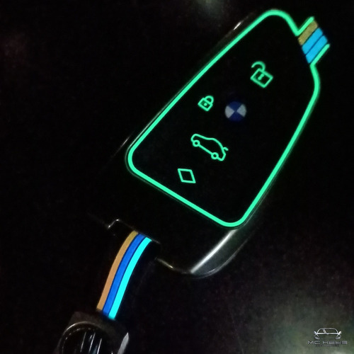 Capa Chave Bmw Série 1 2 3 4 5 6 7 X5 X6 Zinco Premium