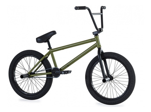 Bicicleta Fiend Bmx Type B ¡verde Militar! Linea Pro Cromo