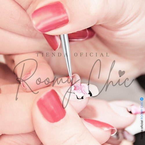 Pinceles Liner Mano Alzada Uñas Gel Polish Punta Fina 3 Pz