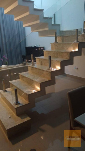 Imagem 7 de 23 de Sobrado Com 5 Dormitórios À Venda, 300 M² Por R$ 850.000,00 - Villa Branca - Jacareí/sp - So0039