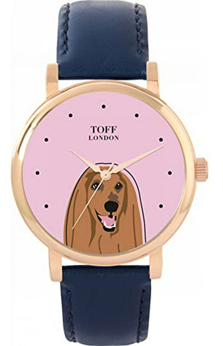 Reloj  Para Mujer Con Diseño Personalizado De Perro Afghan H