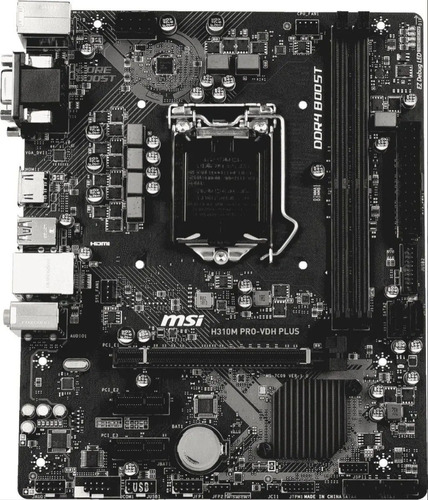 Motherboard Msi Intel H310m Pro-vdh Plus S1151 Ddr4 Hdmi 