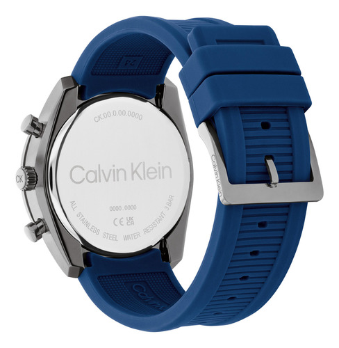 Reloj Calvin Klein Hombre Ck Flex 25200468 Azul Cronógrafo