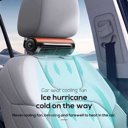 Ventilador De Asiento De Coche Usb Para Asiento Trasero