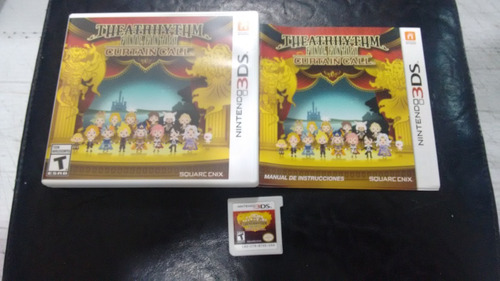 Final Fantasy Curtain Call Theatrhythm Completo Nintendo 3ds