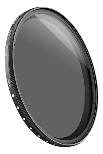 Filtro K&f Concept Densidad Neutra Variable 58mm Nd2-nd400 Color Negro