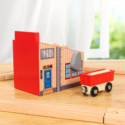 Site De Registro De Madeira Set Pista Transportadora Log Toy