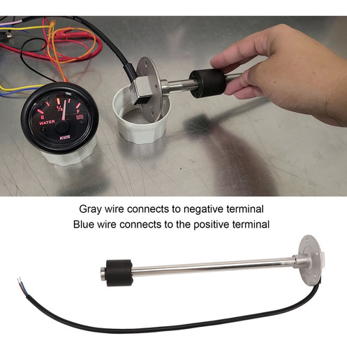 O Sensor De La Unidad Emisora De Nivel De Agua Y