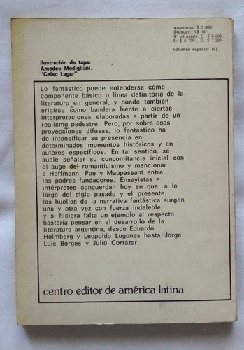 Narraciones Fantásticas / De Maupassant, J. London Y Otros (Usado)