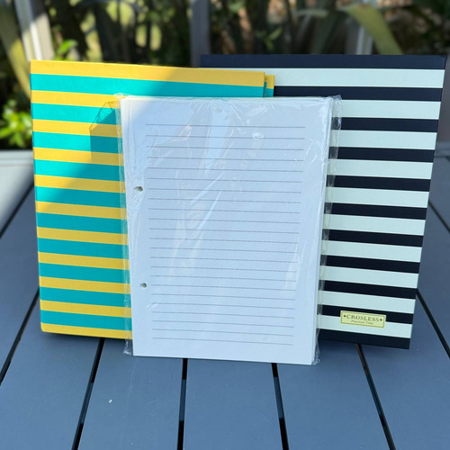 Repuesto 80 Hojas Rayadas Bullet Journal