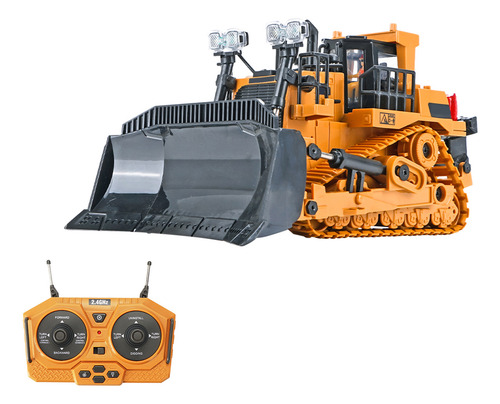 Ingeniería De Camiones De Construcción Bulldozer 1/24 2.4 G