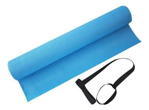 Colchoneta Yoga Drb Celeste Mat Eva 4mm Pilates Fitness