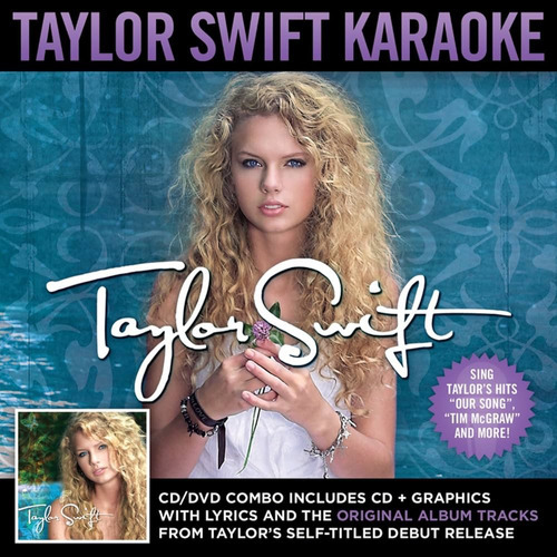 Taylor Swift Karaoke Cd + Dvd Y Taylor Swift Importados