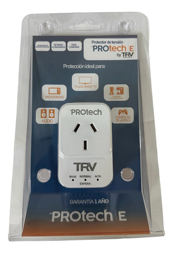 Protector De Tensión Protech E Audio Smart-tv-consolas 2200w