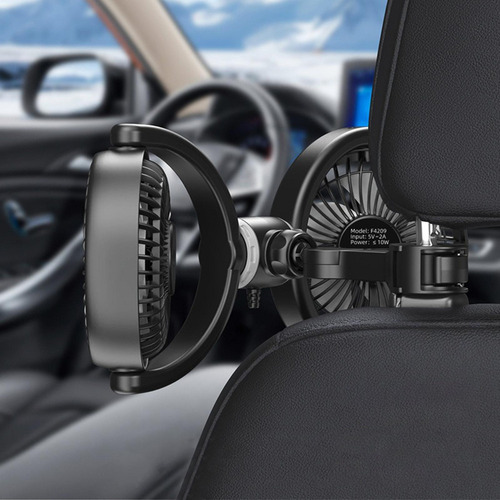 A Ventilador De Doble Cabezal Del Asiento Trasero De