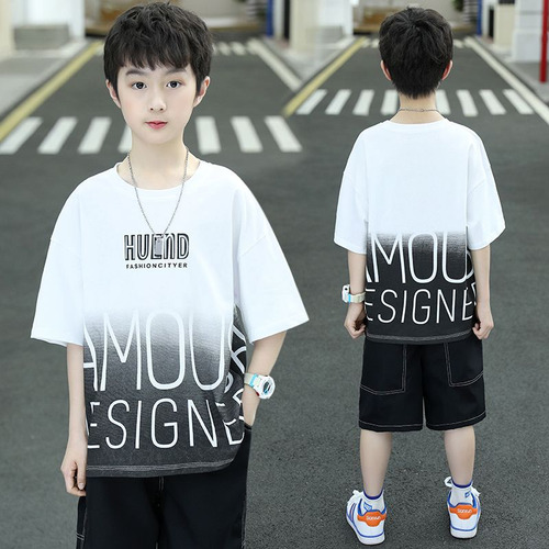 Conjunto De Atuendo Moderno A La Moda Para Niños De Verano 2