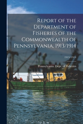 Libro Report Of The Department Of Fisheries Of The Common...