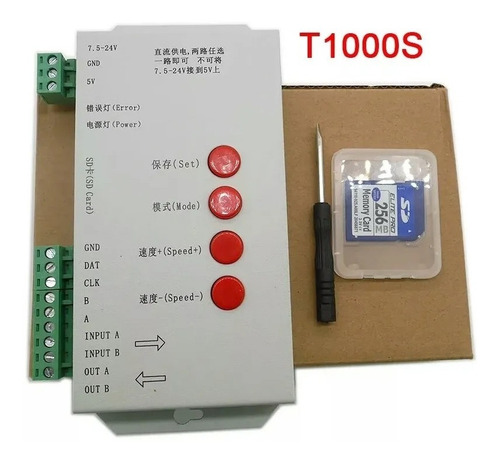 Imagem 6 de 6 de Controladora T1000s + Cartão 256mb Queima De Estoque