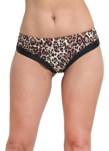 Bikini Calzón Tanga Reversible Animal Print