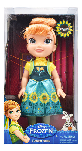 Disney Frozen Fever Muñeca Anna 35 Cm Ruz