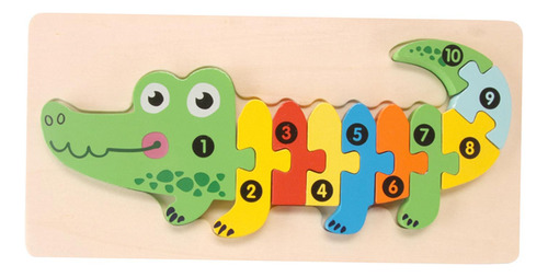 Puzzles Montessori Para Niños Pequeños, Rompecabezas De Made