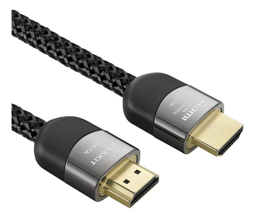 Imagen 6 de 7 de Cable Hdmi 2.1 8k 4k Ultra Hd Alta Velocidad 48 Gbps 2 Mts.