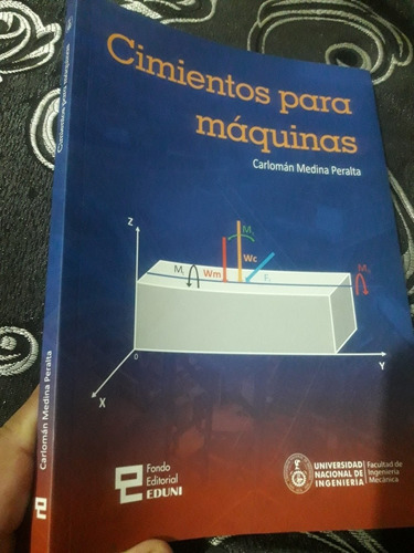 Libro Cimientos Para Máquinas Carlomán Medina