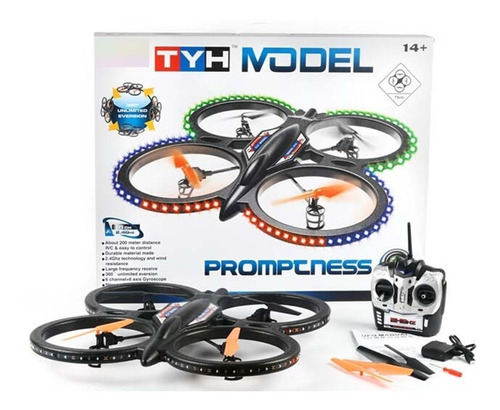 Drone Tyh Model Promptness Rc Quadcopter Gigante