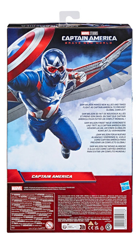 Figura Marvel Brave New World Capitán América