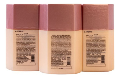 Inoar G.hair Kit De Alisado De Queratina Para El Cabello