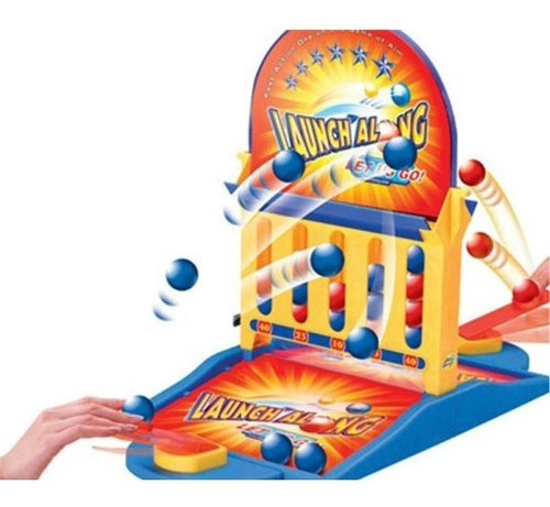 Juego De Mesa Embocar Pelotas 4 En Linea Divertido Fibro